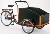 Pfautec transportfiets "jumbo" (#1) cargo bike pfau-tec jumbo 20/26 3sp black - thumbnail