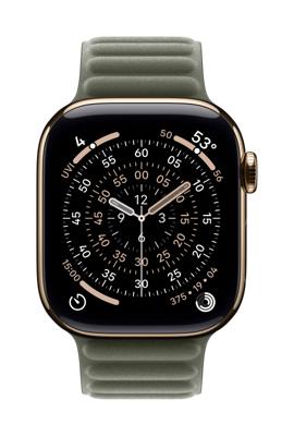 Apple Watch Band - Magnetic Link - 42 mm - Groengrijs - S/M
