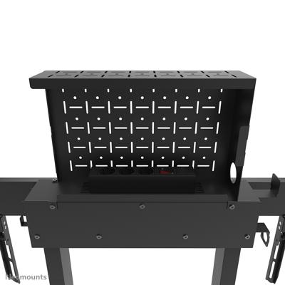 Neomounts WL55-875BL1 Monitor-wandbeugel Aantal monteerbare displays: 1 Display(s) 94,0 cm (37) - 261,6 cm (103) Zwart Gemotoriseerd, In hoogte verstelbaar