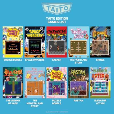Evercade Alpha Bartop Arcade - Taito (10 games) Evercade Alpha Bartop Arcade - Taito (10 games)