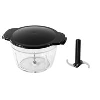 Mini Chopper - RUSSEL HOBBS - Mat Houtskool - 200 W - 1 L - Zwart - thumbnail