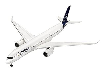 Revell 03881 Airbus A350-900 Lufthansa New Livery Vliegtuig (bouwpakket) 1:144 Revell 03881 Airbus A350-900 Lufthansa New Livery Vliegtuig (bouwpakket) 1:144