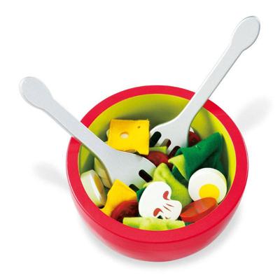 Houten Saladeset in Kom