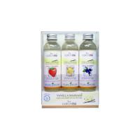 Glijmiddel Nature Body Vanilla 3 x 75 ml Aardbei Blauwe Bessen - thumbnail