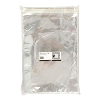 Creativ Company Cellofaan zakjes, h: 31,2 cm, b: 22,5 cm, dikte 25 my, 200 stuk/ 1 doos