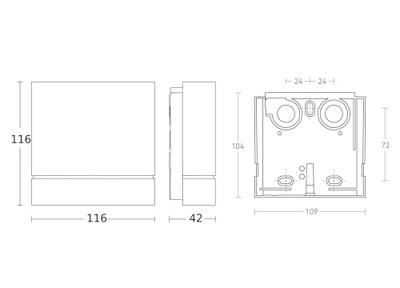 Steinel 067281 PIR-bewegingsmelder Opbouw (op muur) 180 ° Wit IP54 - thumbnail