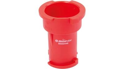 Bikeservice verbindingsstuk connecting nozzle bst f radiator cap red