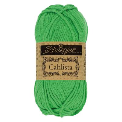 Scheepjes Cahlista 50g - 389 Apple Green - Haakgaren / Breigaren