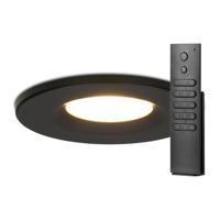 Set van 10 stuks dimbare LED inbouwspots zwart Venezia 6 Watt 2700K IP65 incl. afstandsbediening - thumbnail