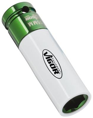 Vigor V2471 Dop (zeskant) Kracht-dopsleutelinzet 15 mm 1/2 (12.5 mm)