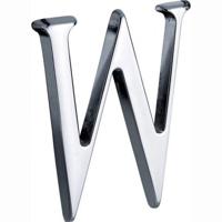 Artitec Mi Satori Huisletter Roman 50mm-W glans chroom - thumbnail