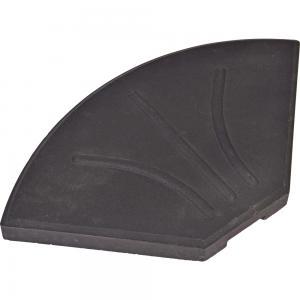 Kruisvoet betontegel 20 kg zwart Kruisvoet betontegel 20 kg zwart