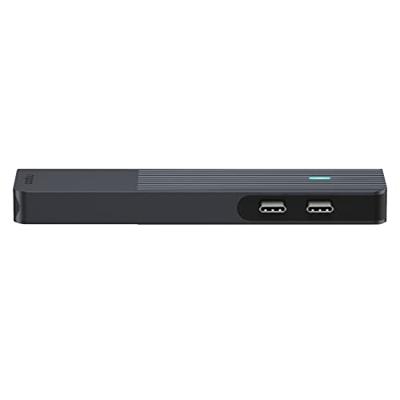 Rapoo USB-C Multiport Adapter, 7-in-2, grijs Desktop accessoire Zwart - thumbnail