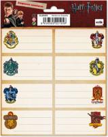Harry Potter - Hogwarts School Label Stickers - thumbnail