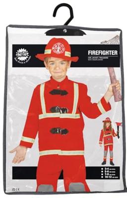 Brandweerkostuum kind