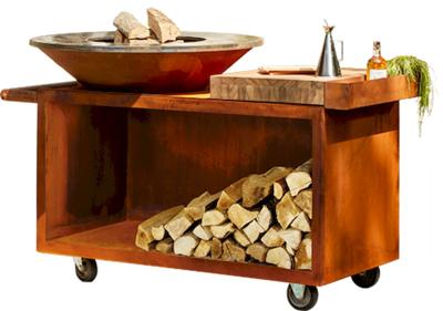 OFYR Island Corten 100 pro Teak Wood OFYR Island Corten 100 pro Teak Wood