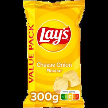 Lay&apos;s Cheese Onion Chips 300 gr bij Jumbo