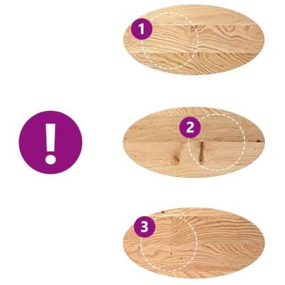 Tafelblad 80x40x4 cm ovaal massief eikenhout Tafelblad 80x40x4 cm ovaal massief eikenhout