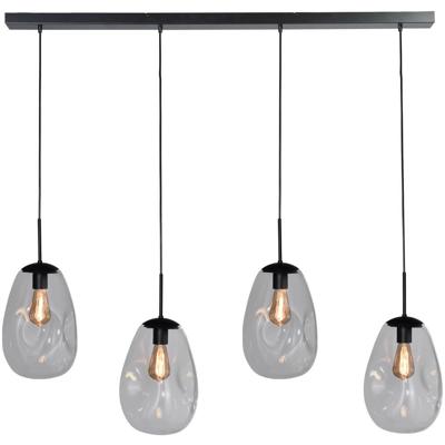 Masterlight HanglampLava 4x helder glas Ø 22,5cm - 2761-05-130-4-00-60