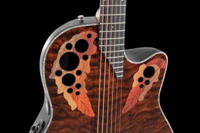 Ovation CE44P-TGE Celebrity Elite Exotic Dark Tiger Eye elektrisch-akoestische westerngitaar