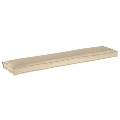 Pallet Kussen Set 2 pcs Beige 180 x 40 x 8 cm Oxford Stof