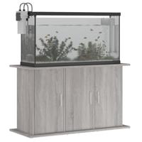 VidaXL Aquariumstandaard 101x41x58 cm bewerkt hout grijs sonoma eiken - thumbnail