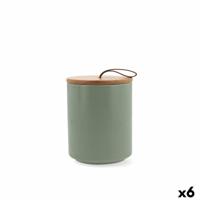 Blik Quid Ozon Groen Keramisch Lakens 10,4 x 13 cm (6 Stuks) - thumbnail