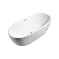 Best Design Vrijstaand Bad Moderna Acryl 170x78x60 cm Mat Wit - thumbnail