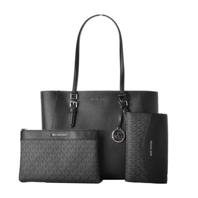 Handtas Dames Michael Kors CHARLOTTE Zwart 34 x 27 x 11 cm
