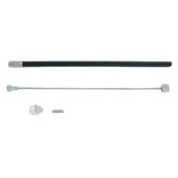 SLURF remkabel br. cable wr825 2,25m steel black - thumbnail