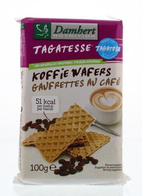 Damhert Koffiewafers low carb 100 Gram
