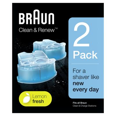 Cartridge schoonmaker Braun 2 Stuks