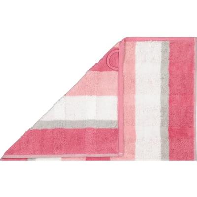 Cawö Cawo Noblesse Stripes Badlaken 80x150 altrosa