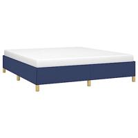 Boxspring bed stof blauw 160x200 cm - thumbnail