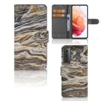 Samsung Galaxy S21 | Bookcase | Steen | Portemonnee hoesje - thumbnail