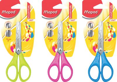 Kinderschaar maped essentials 13cm assorti