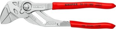 Knipex Sleuteltang | 180 mm Lengte | Tang en Schroefsleutel in Eén | Kunststof Bekleed | Verchroomd - 86 03 180 SB - thumbnail