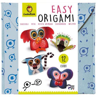 Ludattica knutselset Origami Baby Animals junior papier