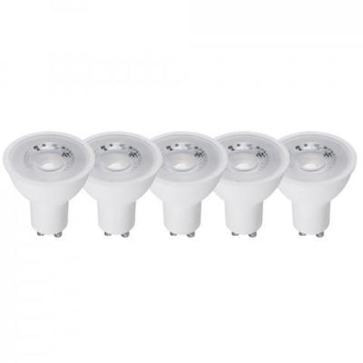 GU10 LED Spotjes - Warm wit licht - 4W/50W - 345 lm - 5PACK