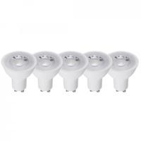 GU10 LED Spotjes - Warm wit licht - 4W/50W - 345 lm - 5PACK - thumbnail
