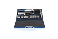 Dopsleutelset 19 V20U-20 81-delig 1/4 + 1/2 inch sleutelwijdtes 4-36 mm aantal t - thumbnail