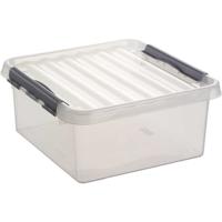 Sunware Q-line box 18 liter transp/metaal - thumbnail