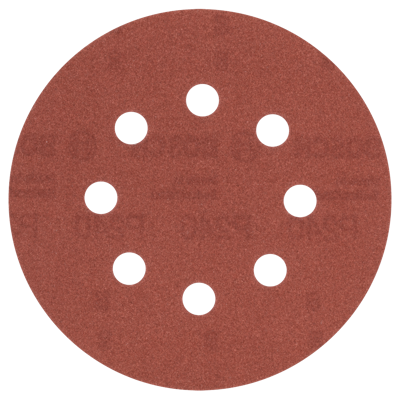 Bosch Accessoires Schuurblad Ø125mm | G240 | WP | 8 Gaten | Velc | 5 stuks - 2609256A27