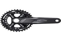 SHIMANO crankstel "deore fc-m5100-2" crankset shim.deore 170mm - thumbnail