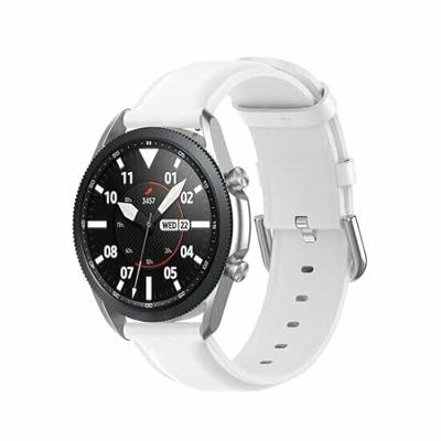 Garmin Venu 2 & 3 - Classic leren bandje - Wit Garmin Venu 2 & 3 - Classic leren bandje - Wit