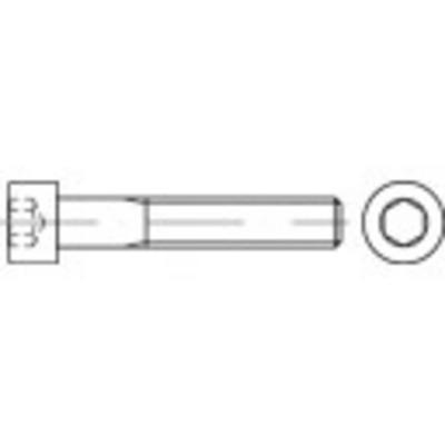 TOOLCRAFT TO-5382984 Cilinderkopschroeven M10 25 mm Binnenzeskant (inbus) DIN 912 200 stuk(s)