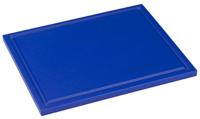 Interlux Snijplaat met sapgoot - 325x265x15mm - Blauw - thumbnail