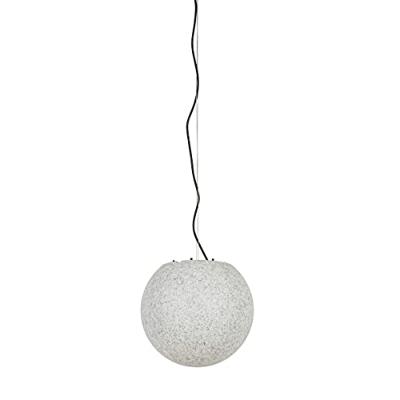 QAZQA Moderne buiten hanglamp grijs 35 cm IP65 - Nura
