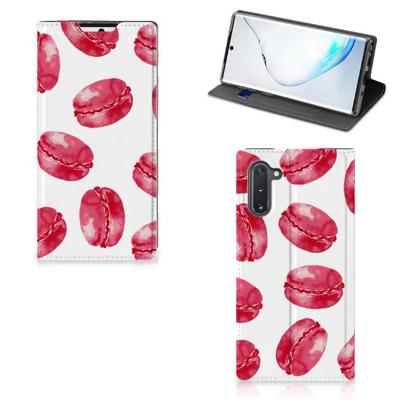 Samsung Galaxy Note 10 | Flip Style Cover | Pink Macarons