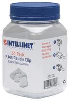 Intellinet 771436 Intellinet 50 stuks RJ45-reparatie clips voor het repareren van RJ45-modulaire stekkers transparant 50 stuks 771436 Transparant 1 stuk(s) - thumbnail